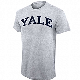 Yale Bulldogs Arch WEM T-Shirt - Gray